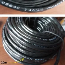 Techage-Cable de red Ethernet RJ45 para exteriores, 10M, 20M, 30M, 50M, resistente al agua, sistema de cámara IP CCTV POE