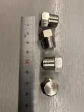 1/8 1/4 3/8 1/2 3/4 1 1-1/4 1-1/2 2 BSP NPT Male 304 Stainless Steel Countersunk