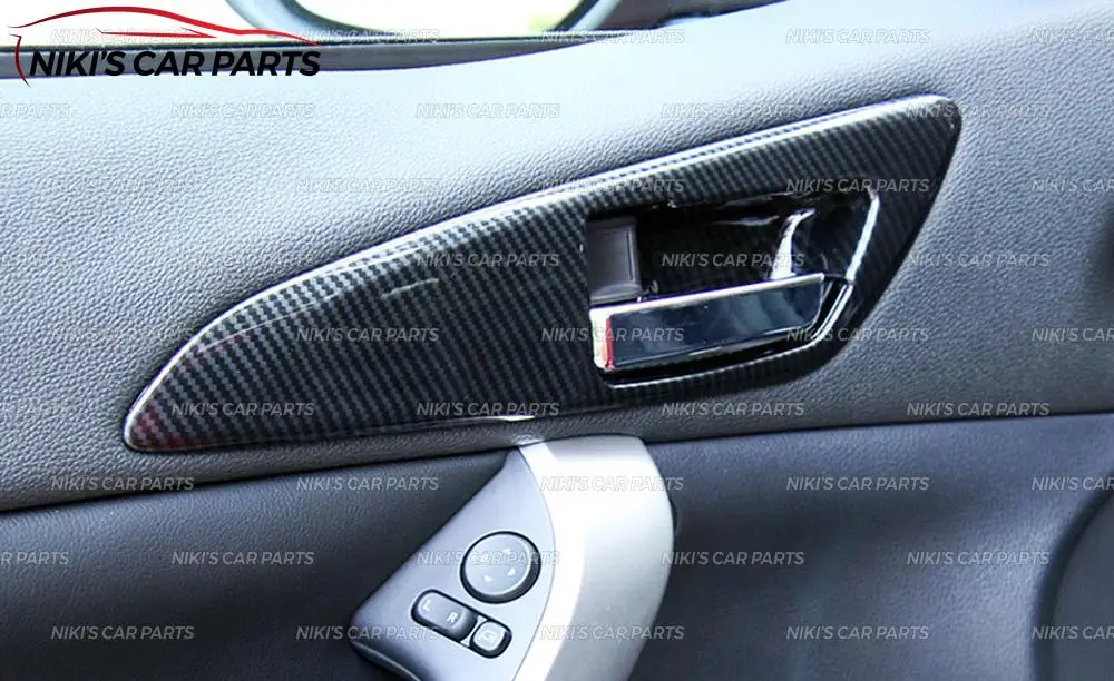 Накладка внутренних ручек для Mitsubishi Eclipse Cross-ABS пластик 1 комплект/4 шт. формовочные украшения для автомобиля