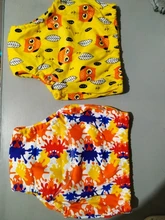 Pantalones de entrenamiento de algodón para bebé, bragas impermeables, pañales de tela reutilizables, pañales de bebé, ropa interior lavable