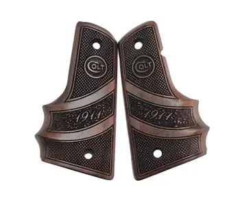 

Colt Edition 1911 Custom Laser Cut Wood Inlay Grips Mod.12