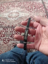 Pulsera de cuero trenzado personalizable para hombre, brazalete de cuero trenzado, regalo inspirador