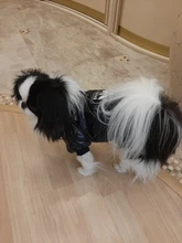 New Arrival Noble Pet Dogs Winter Vest Coat Fur Collar Russia Classic Dogs Clothing Soft