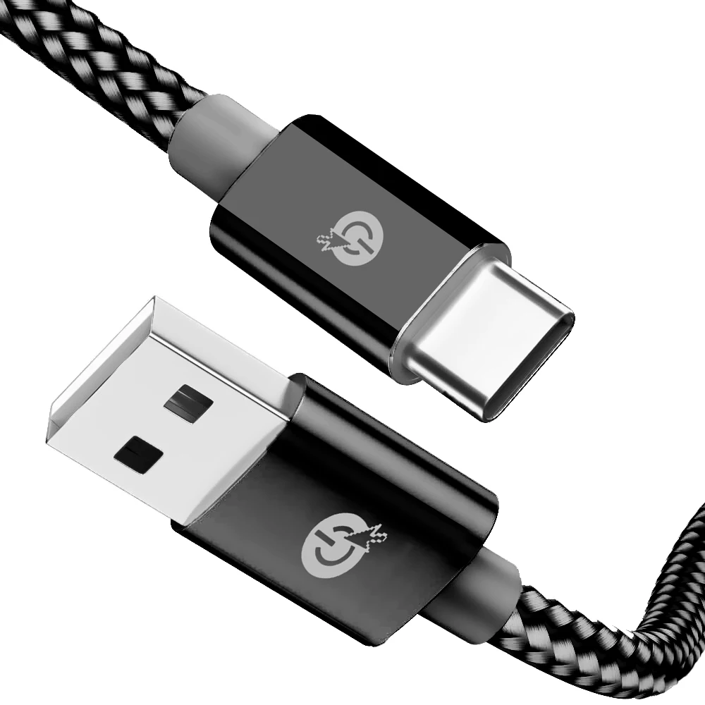 Кабель Niucom с нейлоновой оплеткой поддержкой быстрой зарядки USB 3 0-USB-C