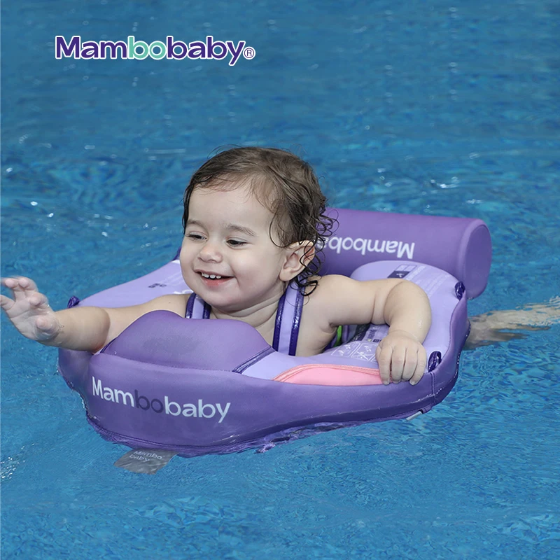 

Mambobaby New Baby Chest Float With Roof Swimming Ring Air-free Buoy Swim Trainer Paddling Pool Floats Accessories Toddler Toys