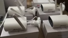 ANRAN-sistema de cámaras de vigilancia inalámbricas, Kit de videovigilancia, Audio, visión nocturna, conjunto NVR, 3MP, impermeable
