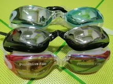Gafas de natación de silicona antiniebla para adultos, protección UV práctica, impermeables, portátiles, de buceo, ajustables, para deportes acuáticos
