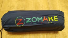 Zomake-esponja a presión con el pie para acampar al aire libre, colchoneta para dormir al aire libre, para senderismo, 200x66cm