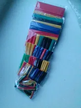 164/328/492 unids/set tubo de encogimiento de calor de aislamiento retráctil tubo 2:1 de Kit de fundas de Cable