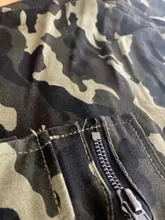De estilo camuflaje hombres vaqueros de jogging Pantalones militares Slim Multi-Bolsillo de carga pantalones Hip Hop sólido lápiz de color Vaqueros Hombre