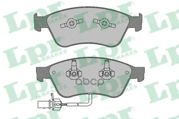 Колодки Тормозные Audi A6/A8/Volkswagen Phaeton 2.7-6.0 02- Передние Lpr 05p1772 Lpr арт. 05P1772