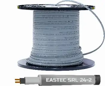 

Саморегулирующийся греющий кабель Eastec SRL24-2 (24 Вт/м), цена за м