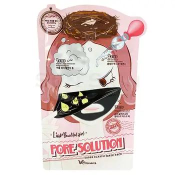 

Three-stage for problem skin face mask elizavecca 3 step pore solution super elastic mask