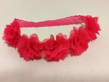Cinta de cabello con flores para bebé lazos para chicas cintas para el pelo, bebés para bebé niñas niños diademas turbante recién nacido Haarband bebé accesorios para el pelo