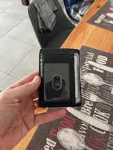 Wallet Purse-Holder Holds Credit-Card Money Rfid Blocking Minimalist Thinkthendo Slim