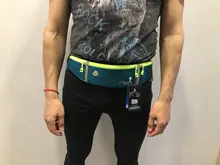 Riñonera profesional para correr al aire libre, bolso antirrobo para teléfono, cinturón para correr, resistente al agua, para hombre y mujer, para gimnasio, con botella de agua