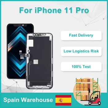 

Grade AAA+ For iPhone 11 Pro EK OLED LCD Screen Replacement Display With 3D Touch TFT Display Digitizer Assembly Ship From Spain
