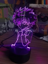 Night-Lamp Bedroom Decor Manga Gift Anime Hunter-X-Hunter Kids Child for 3d