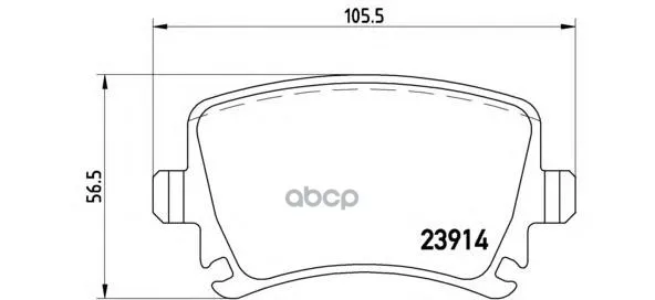 Колодки Тормозные Комплект Brembo P85095 Brembo арт. P85095