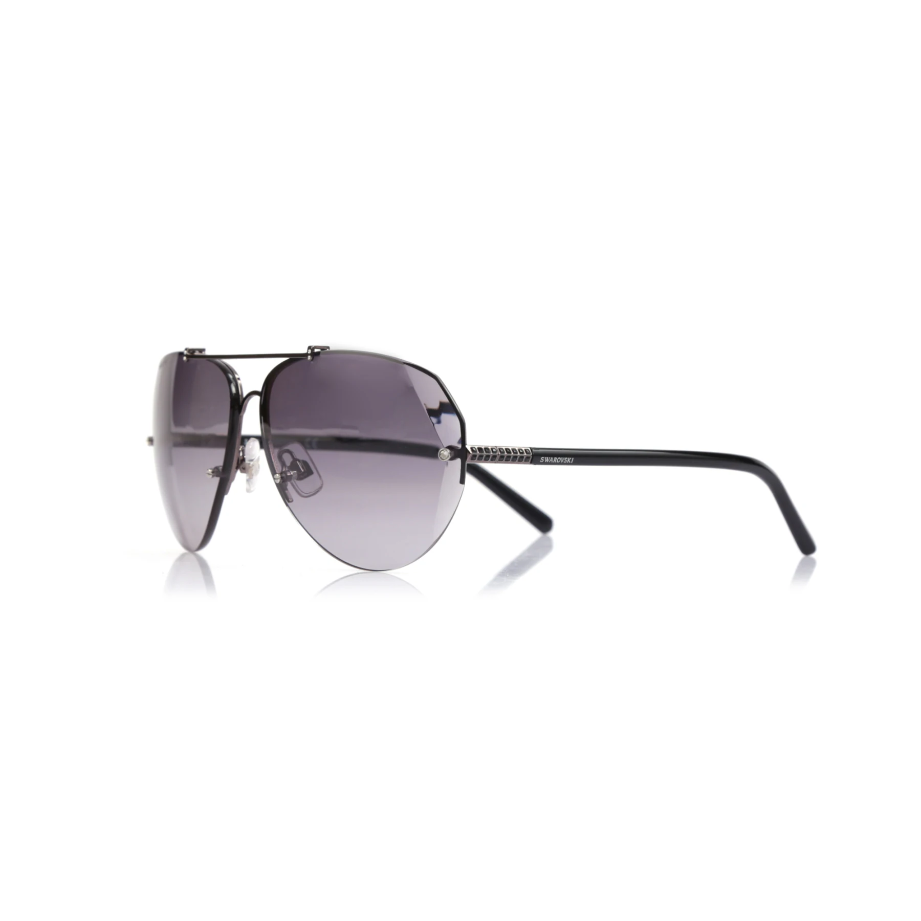 

Women's sunglasses swr 0134 08b metal metallic polycarbonate drop pilot 64-13-135 swarovski
