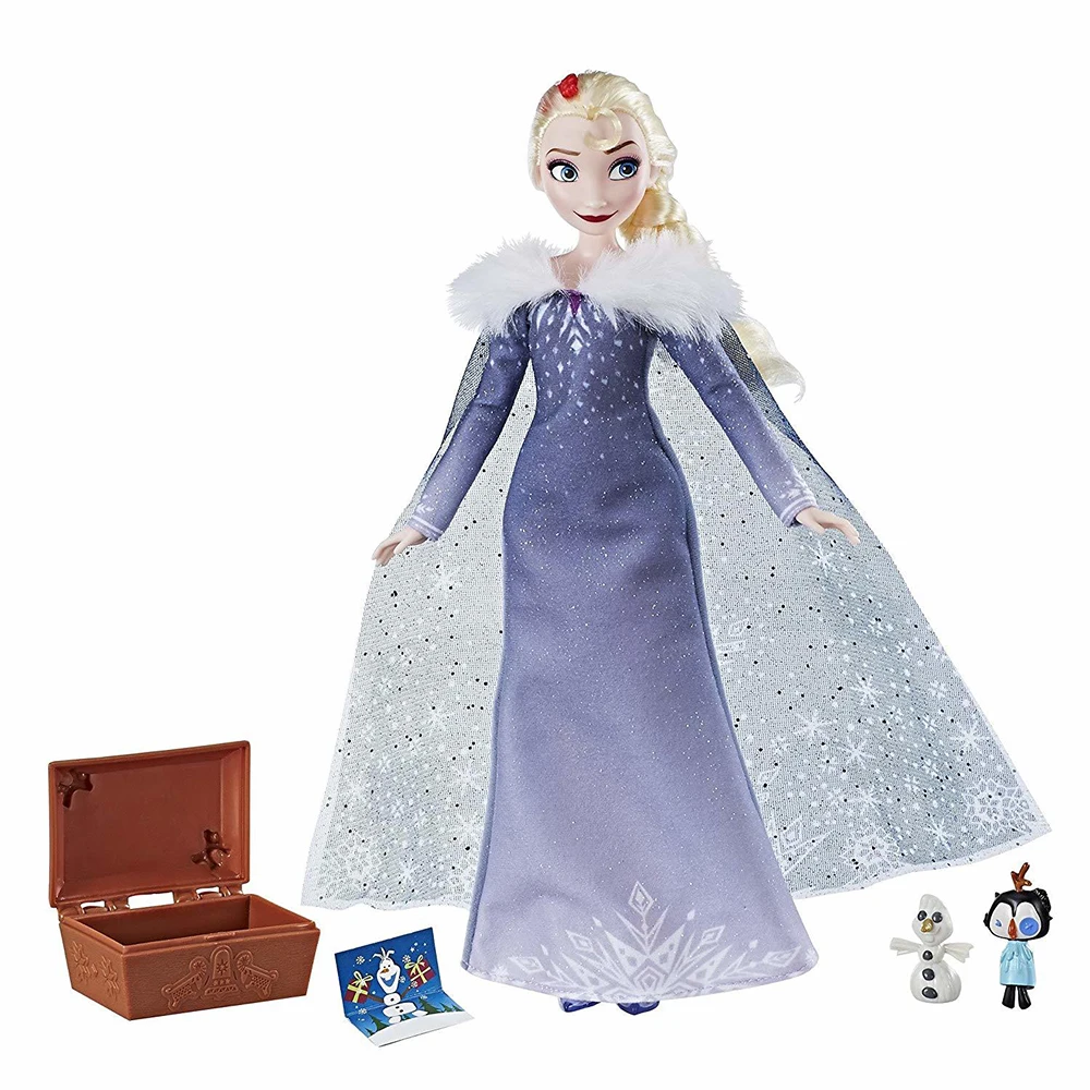 Кукла Frozen Эльза Приключение Олафа - Цвет: Сливовый
