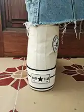 Zapatos de lona con plataforma de 4cm para mujer, zapatillas informales de encaje Retro, calzado de ocio transpirable para exteriores, Fotos reales