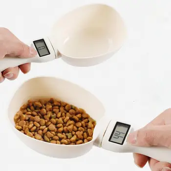 

800g Pet Feeding Food Measuring Spoon with Led Digital Display Make Diet Balanced for Pets Feeding Tools Food Electronic Scale