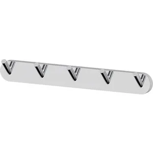 

Bar with 5 hooks artwelle Harmonie Chrome (Har 003)