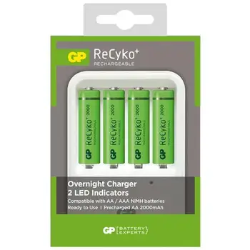 

ReCyko + PB420 with 4 x AA charger 2000mAhGP BATTERY15.89