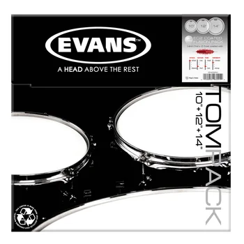 

Etp-ec2sctd-f EC2 Fusion set of plastic for volume drum, coated with 10 "/12"/14 ", evans