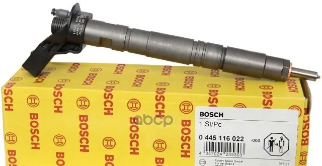 Форсунка Дизельная Cr Vag: A4/A5/A6/Q5/Q7/Touareg 2.7tdi/3.0 Tdi 2004= Bosch арт. 0445116022