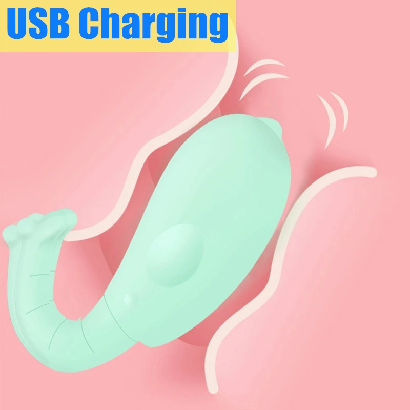 Вибратор Слон для взрослых игрушки пар фаллоимитатор с зарядкой от USB