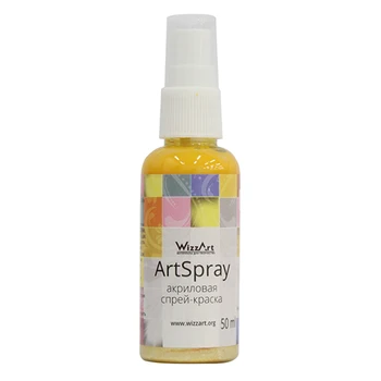 

Spray paint artspray, citrus перламутровый 50 ml Wizzart