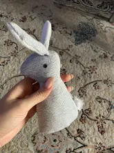 2019 New Pet Squeaky Funny Dogs Animal Shape Toys Gift Set Large Rabbit Honking for Dogs