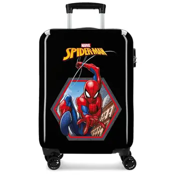 

Cabin Suitcase Spiderman Geo rigid 55cm Black