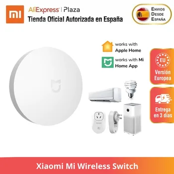 

Xiaomi Mi Wireless Switch Interruptor Dispositivo Multifuncional para El Hogar Inteligente Versión Global Original