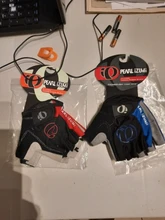 1 par de guantes de ciclismo dedo medio Anti-Slip Anti-sudor de Gel de montar en bicicleta guantes Anti Shock MTB Carretera de montaña guantes deportivos de moto