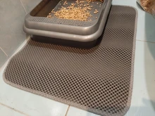 Pet Cat Litter Mat Double Layer Litter Cat Bed Pads Trapping Pets Litter Box Mat Pet