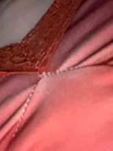 Macheda, naranja Sexy para Bodycon vestido de moda de las mujeres sin mangas de cuello en V de encaje ropa de dama Casual Slim Mini vestidos última novedad