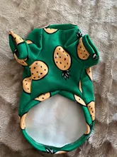 Cute Print Small Dog Hoodie Coat Winter Warm Pet Clothes for Chihuahua Shih Tzu Sweatshirt