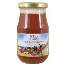 

Tomato sauce OLIVES AND CAPERS vegan Natura Toscana 340g