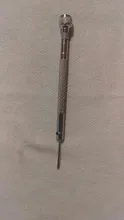 Destornillador de acero de 0,8-1,6mm para reparación de relojes, herramientas para relojes portátiles, eliminación de banda con Mini Pines de enlace, Kits de herramientas de relojero