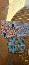 Wizinfant-pañal de Bolsillo grande XL para bebé de 2 años y más, tela de ante interior, tamaño ajustable, se adapta a la cintura, 36-58cm