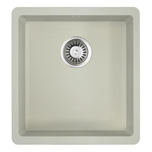 Мойка для кухни Omoikiri Kata 40-U-PA Artgranit(пастила)(Устойчивая к царапинам, ударопрочная, перелив