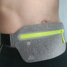 Riñonera oculta para hombre y mujer, Teléfono de deportes, ultrafina, impermeable, para correr, ligera
