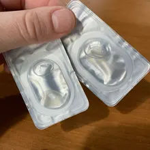 EYESHARE-1 par (2 uds) de lentes de Color de cristal Natural, para cosméticos para ojos, lentillas de contacto