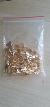Connector Electric-Wire-Connectors-Set Car-Speaker Crimp-Terminal And 100pcs/Lot Gold