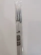 Pincel de dibujo delineador Kolinksy para uñas, accesorios de manicura Nail Art, pincel acrílico de cristal, delgado, de dos caras para pintar franjas de flores, 3 unidades por juego