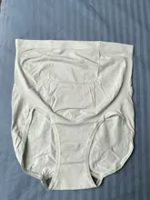 Bragas de maternidad elásticas sin costuras 3D para mujeres embarazadas, ropa interior de cintura alta ajustable para el vientre, bragas de embarazo