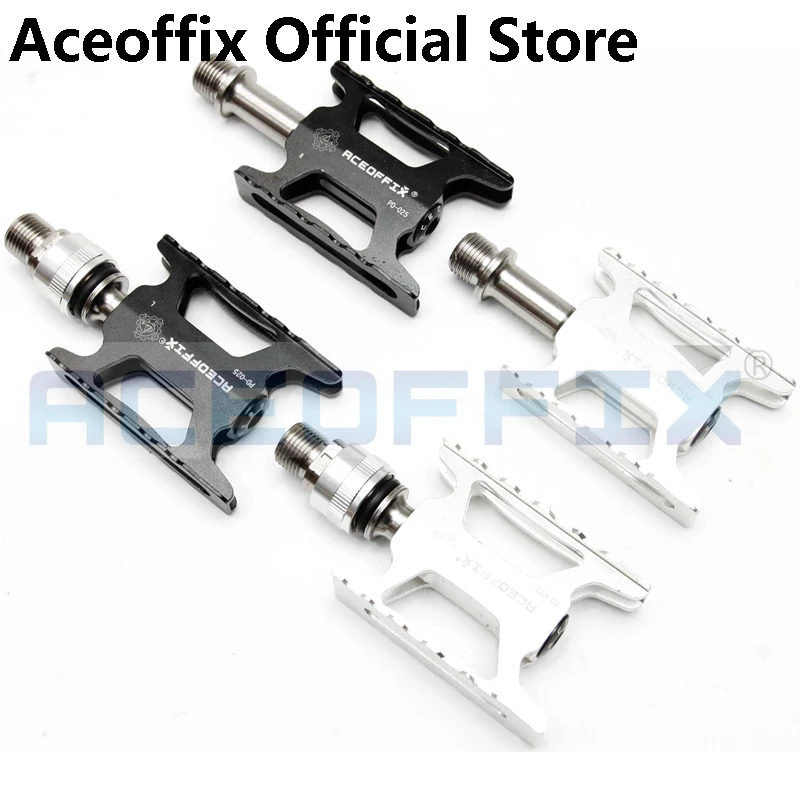 

140g Aceoffix Ultralight quick release Pedal for Brompton QR Pedal CNC titanium axis 3 Bearing PD25